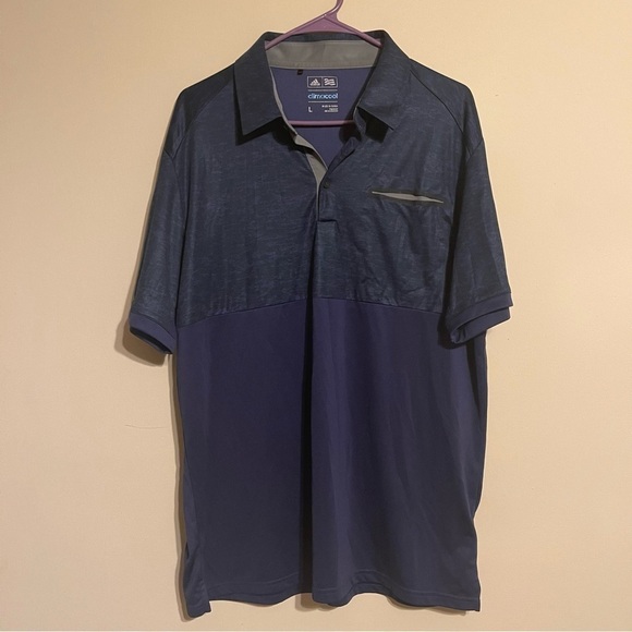 Adidas golf polo mens size L - Picture 2 of 6